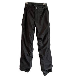 Iceburg Outerwear Youth XL (18) Black Insulated Snow Pants Winter Ski Bib